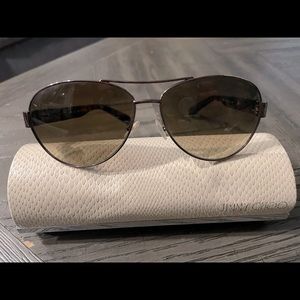 Jimmy Choo Aviator Sunglasses